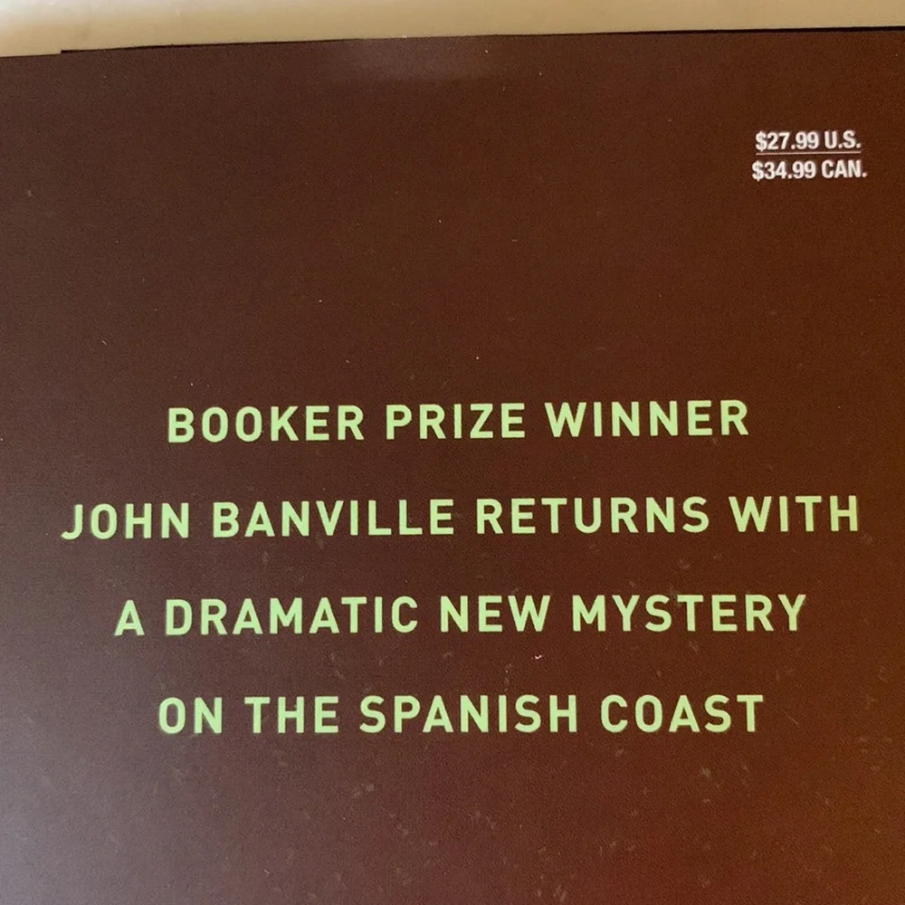 Hardcover Novel April in Spain by National Bestseller John Banville